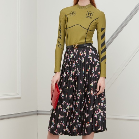 margiela kawaii printed midi skirt - Picture 2 of 4